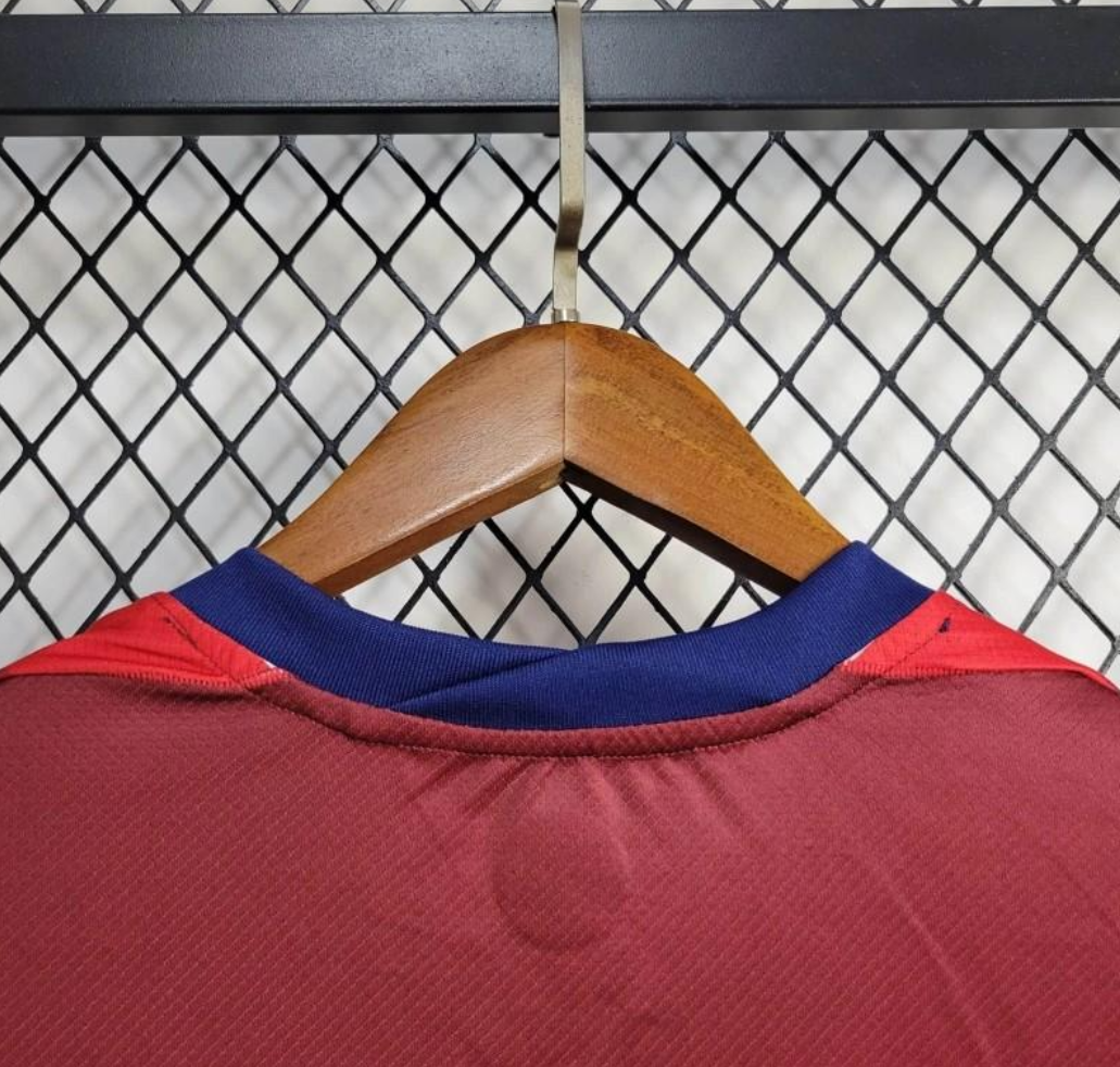 Norway 2024 home red shirt