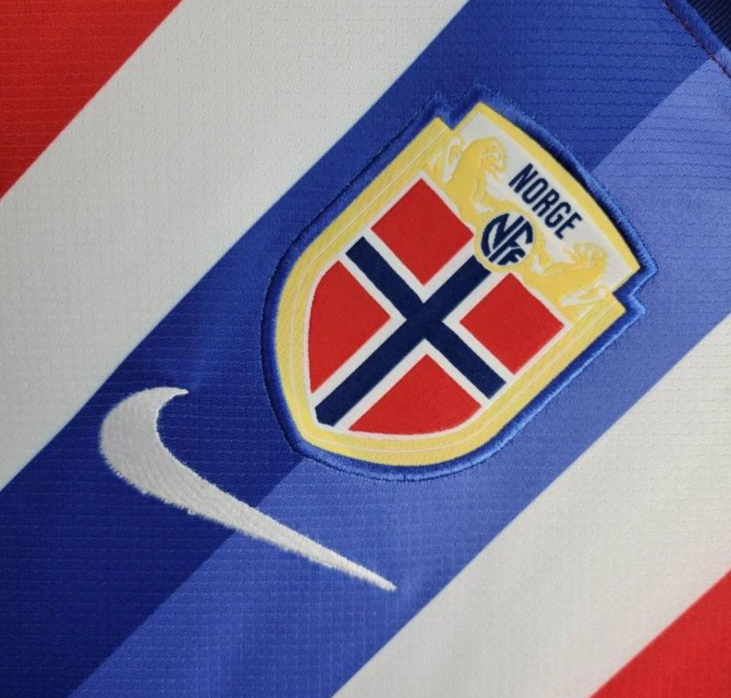 Norway 2024 home red shirt