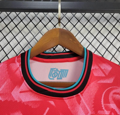 South Korea 2024 home red shirt