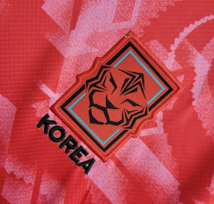 South Korea 2024 home red shirt