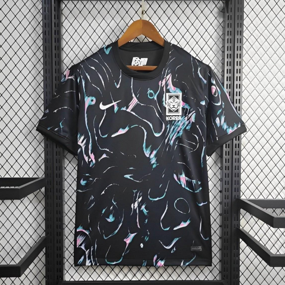 South Korea 2024 away black shirt