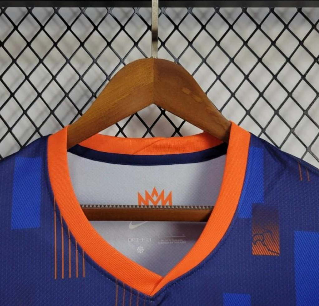 Netherlands 2024 away navy shirt