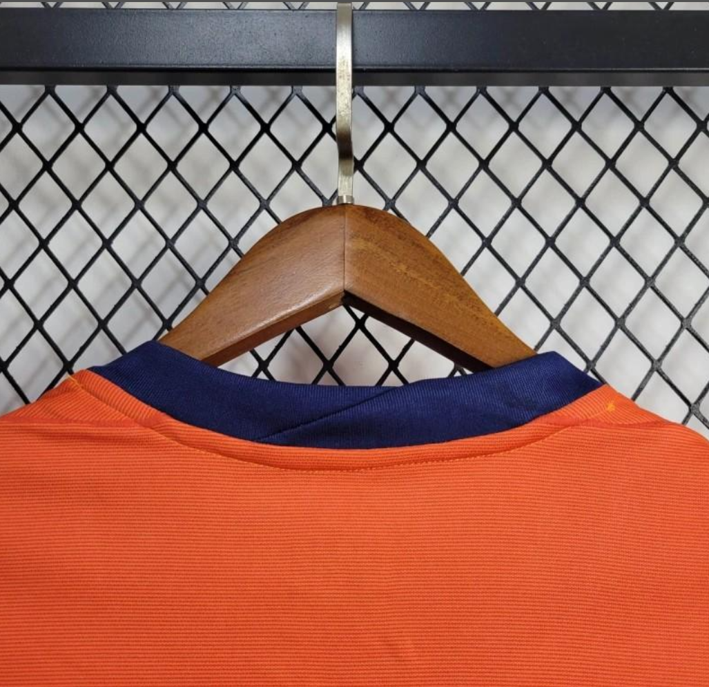Netherlands 2024 home orange shirt