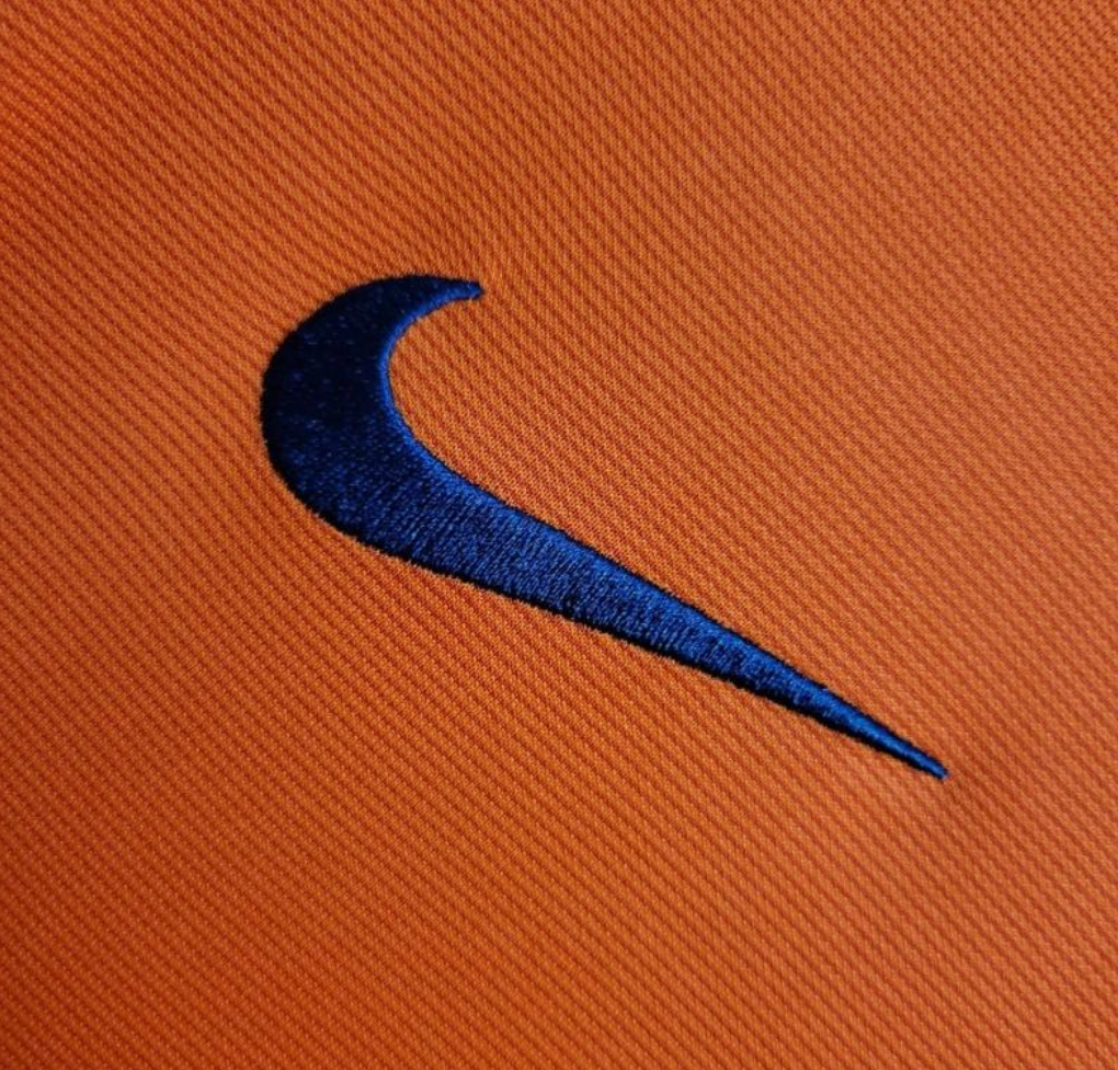 Netherlands 2024 home orange shirt