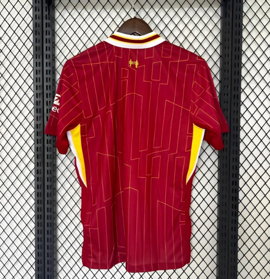 Liverpool 24/25 Home Jersey – A Treble of Memories