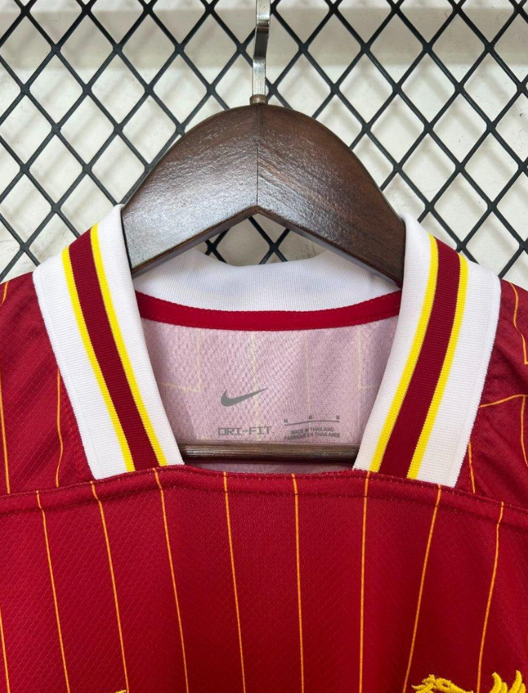 Liverpool 24/25 Home Jersey – A Treble of Memories