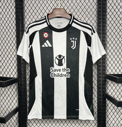 Juventus 24/25 Home Jersey – The Classic Stripe Reimagined