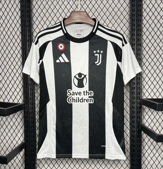 Juventus 24/25 Home Jersey – The Classic Stripe Reimagined