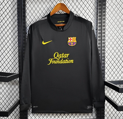 Barcelona 11/12 Long Sleeve Away Jersey