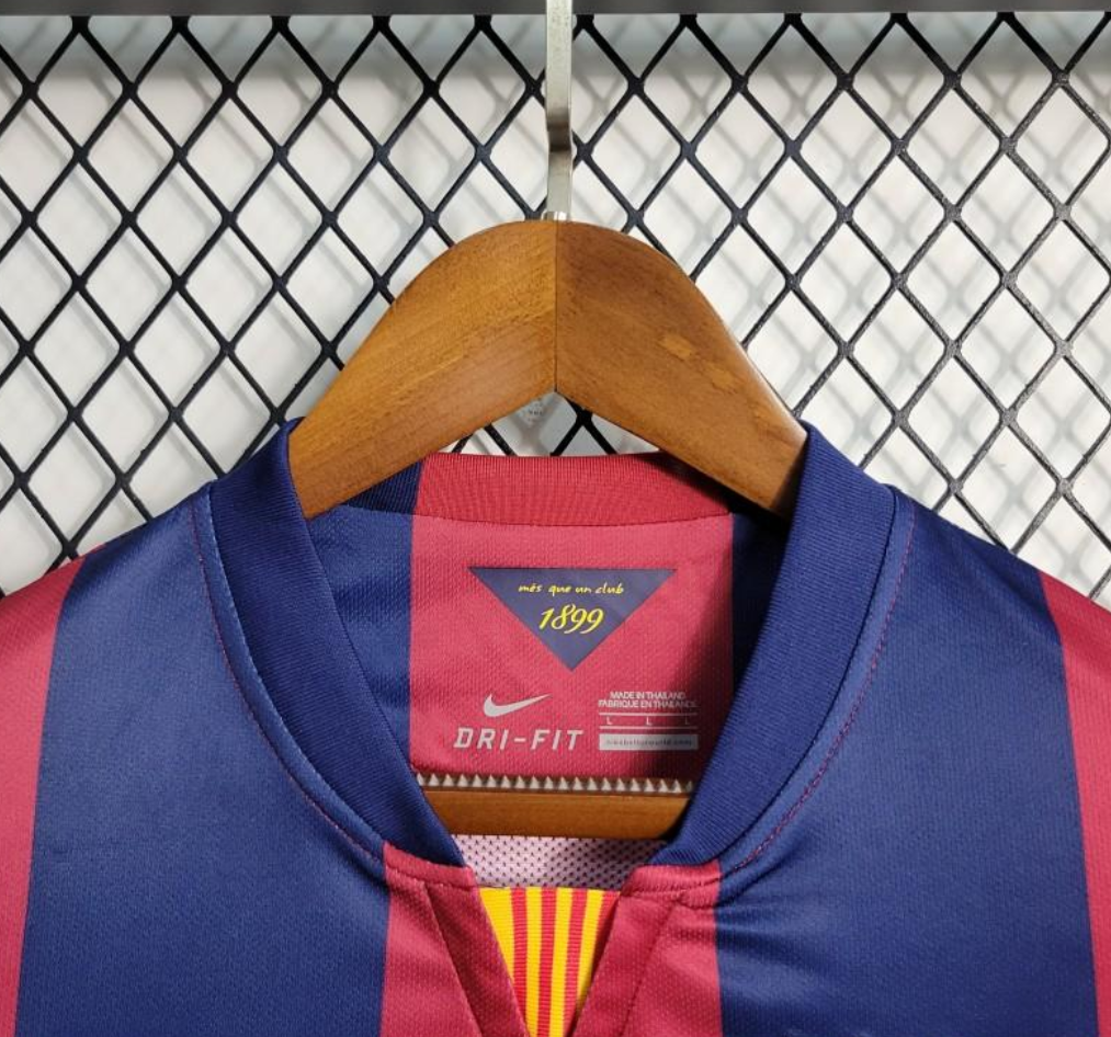 Barcelona 14/15 Long Sleeve Home Jersey