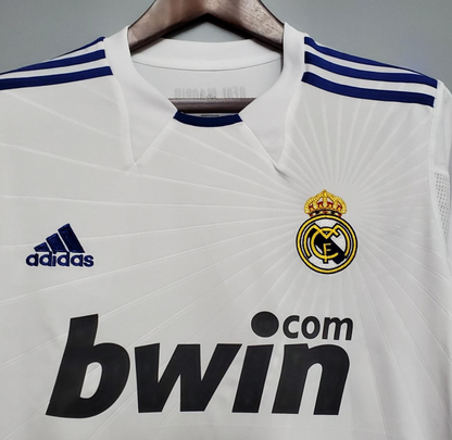 Real Madrid 10/11 Long Sleeve Home Jersey – A Classic Reimagined