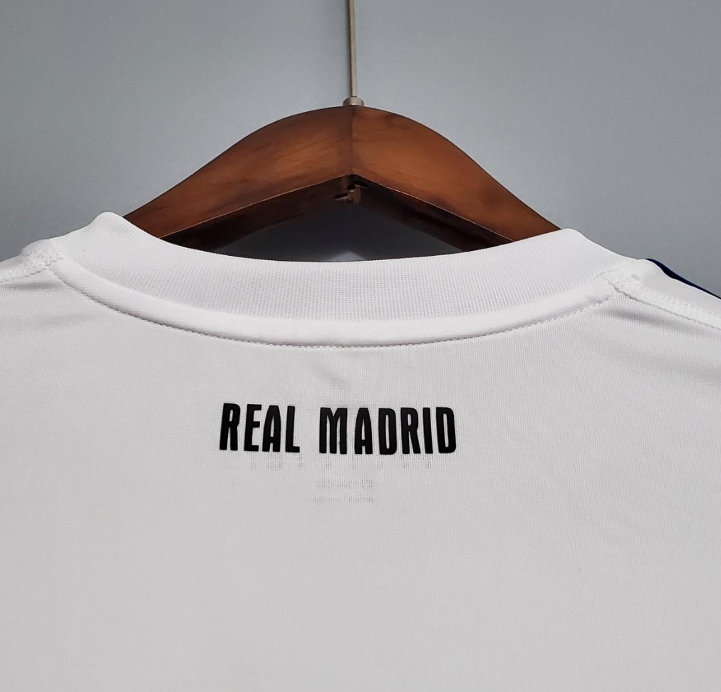 Real Madrid 10/11 Long Sleeve Home Jersey – A Classic Reimagined