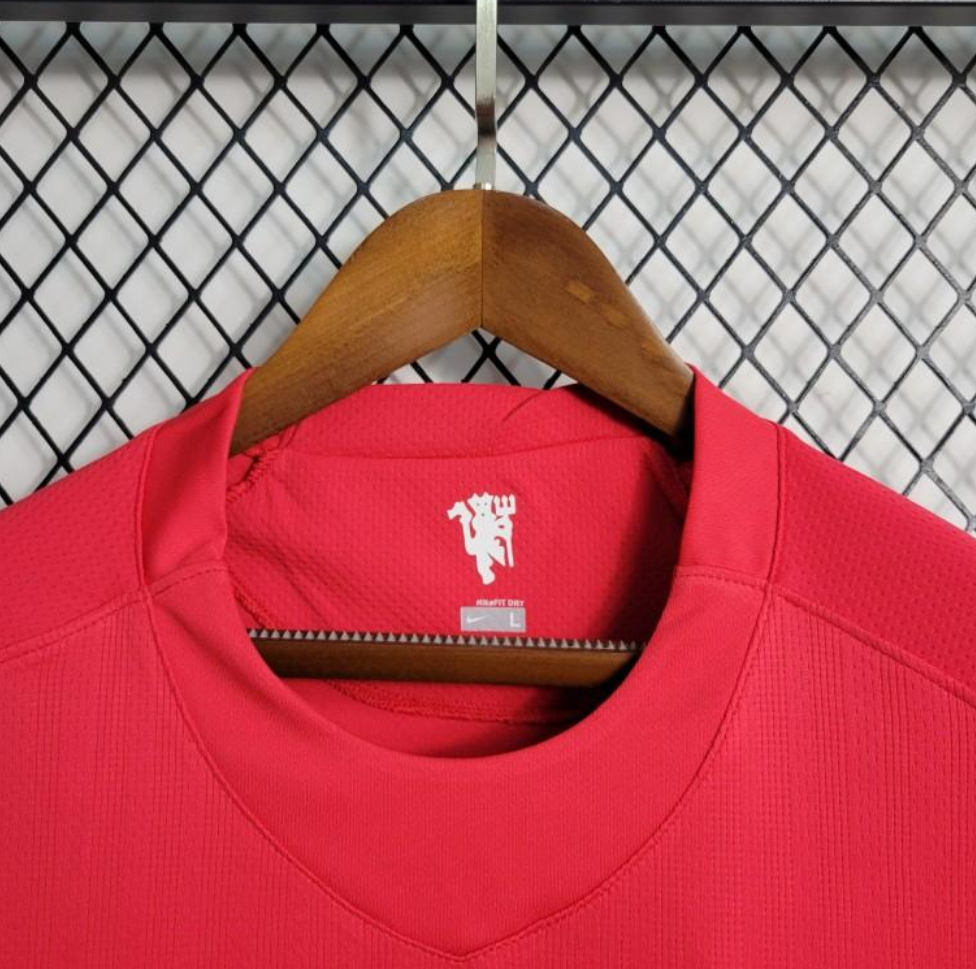 Manchester United 07/08 Long Sleeve Home Jersey