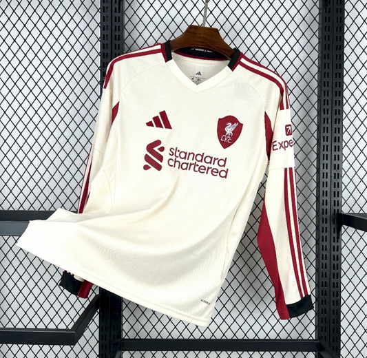 Liverpool 25/26 Long Sleeve Away Jersey – The Bold Away