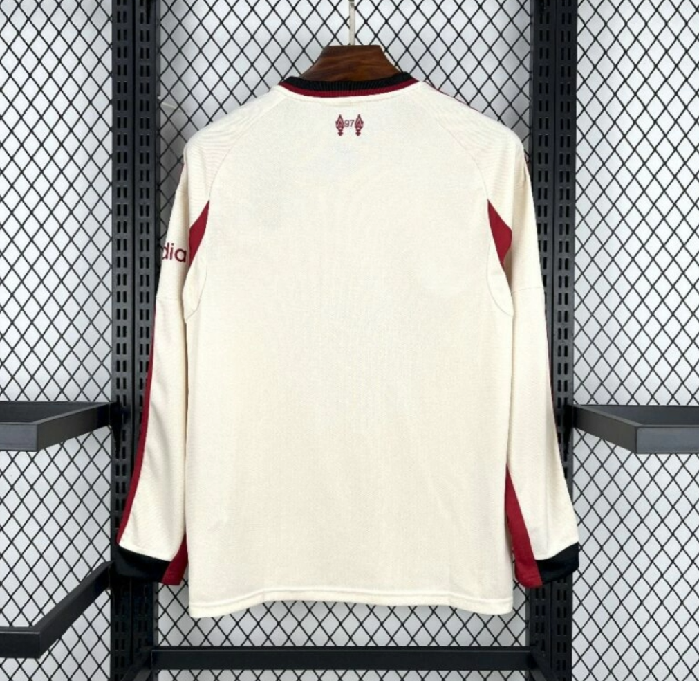 Liverpool 25/26 Long Sleeve Away Jersey – The Bold Away