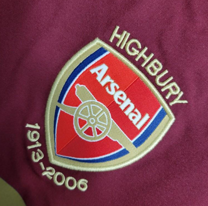 Arsenal 05/06 Long Sleeve Home Jersey