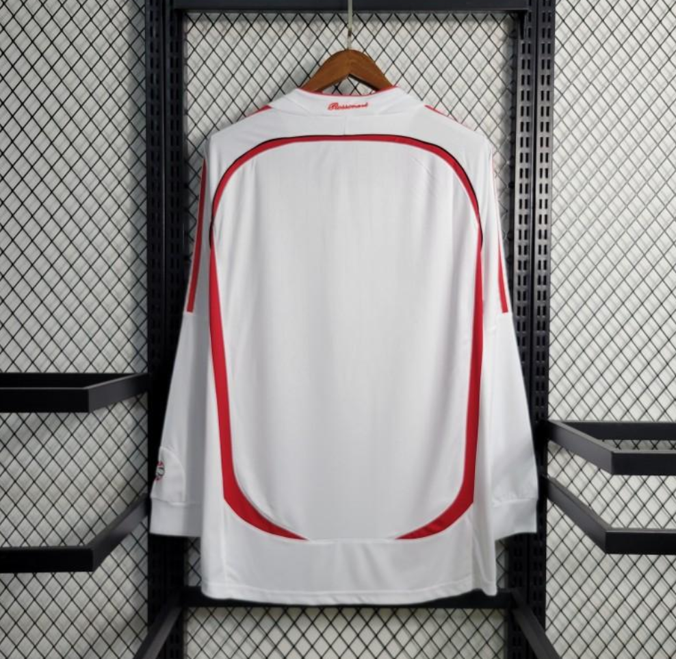 AC Milan 06/07 Long Sleeve Away Jersey – The Champions' White