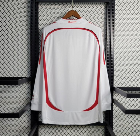 AC Milan 06/07 Long Sleeve Away Jersey – The Champions' White