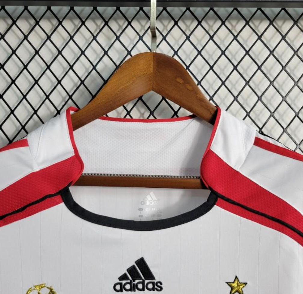 AC Milan 06/07 Long Sleeve Away Jersey – The Champions' White