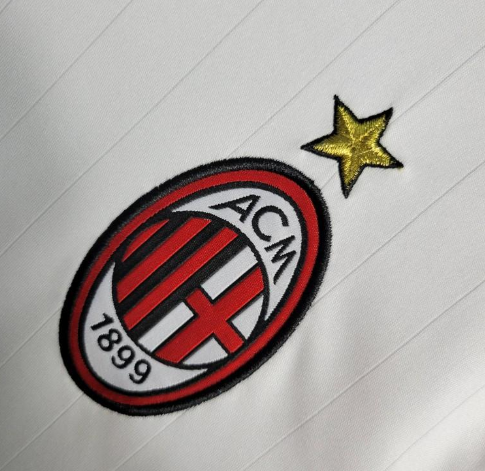 AC Milan 06/07 Long Sleeve Away Jersey – The Champions' White