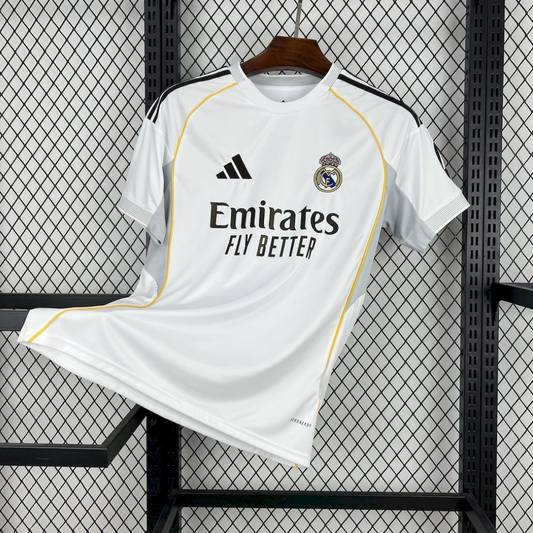 Real Madrid 25/26 Home Jersey – The White Majesty