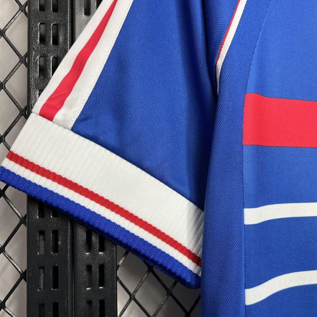 France 1998 World Cup Home Blue Football Jersey