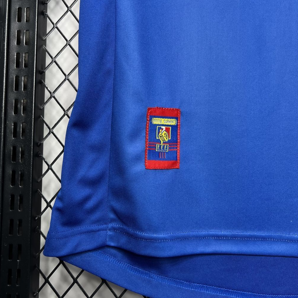 France 1998 World Cup Home Blue Football Jersey