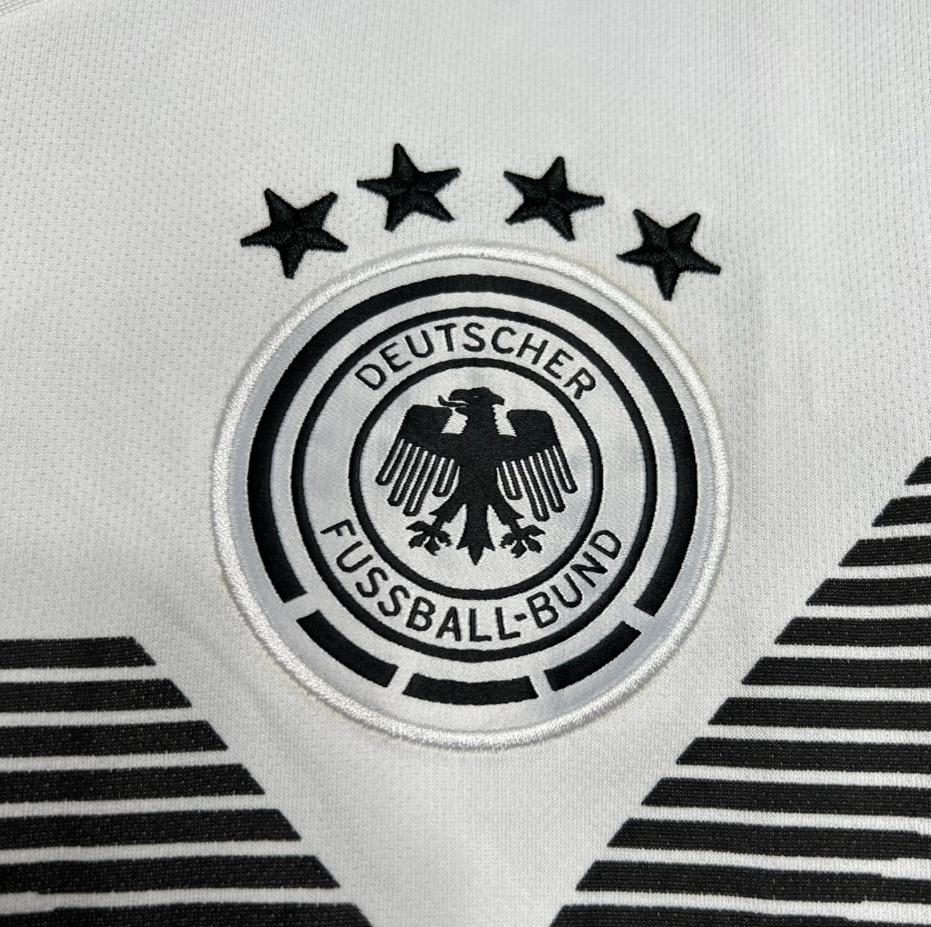 Germany 2018 World Cup Home White Football Jersey