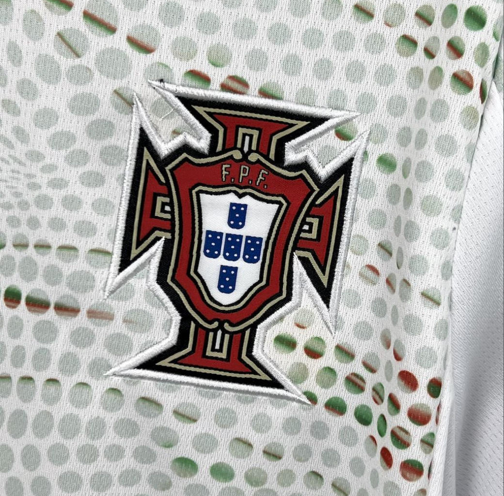 official Portugal 25/26 Away White Football Long Sleeve Jersey Designed By Puma