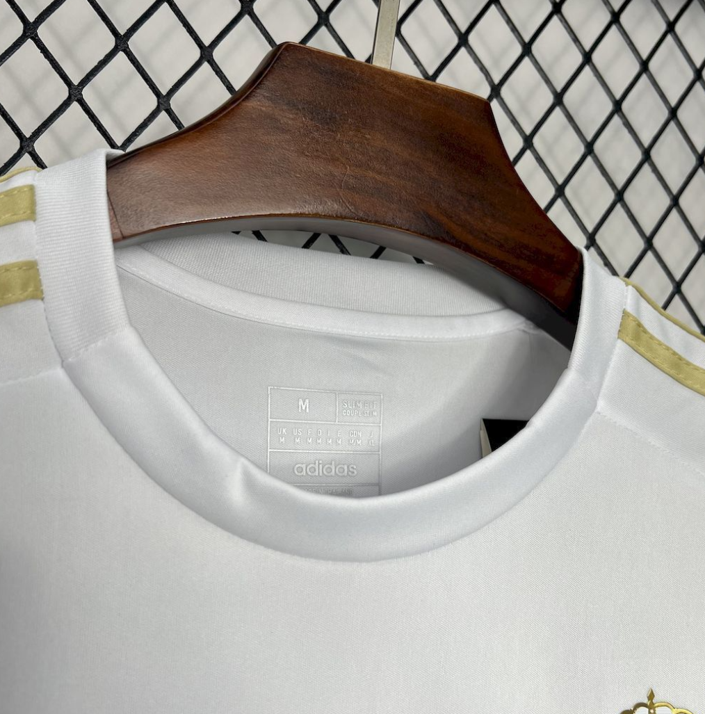 official Al-Nassr 24/25 Third White Football Short Sleeve Jersey Designed BY Adidas
