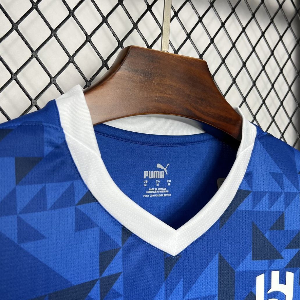 official Al Hilal 24/25 Home Blue Football Short Sleeve Jersey Designed By Puma