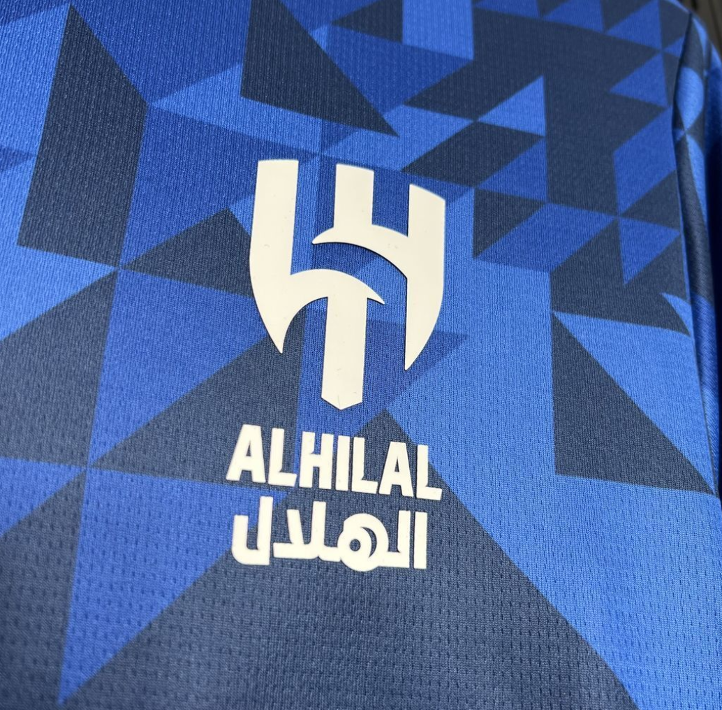 official Al Hilal 24/25 Home Blue Football Short Sleeve Jersey Designed By Puma
