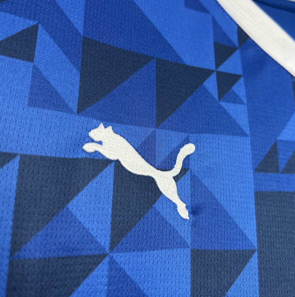 official Al Hilal 24/25 Home Blue Football Short Sleeve Jersey Designed By Puma