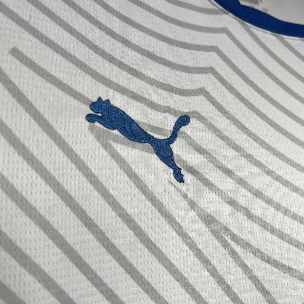 official Al Hilal 24/25 Away White and Blue Football Short Sleeve Jersey Designed By Puma