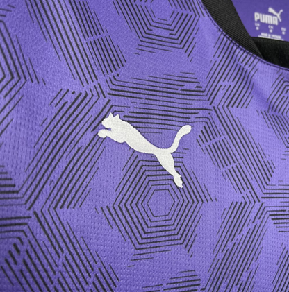 official Al Hilal 24/25 Third Away Purple Football Short Sleeve Jersey Designed By Puma