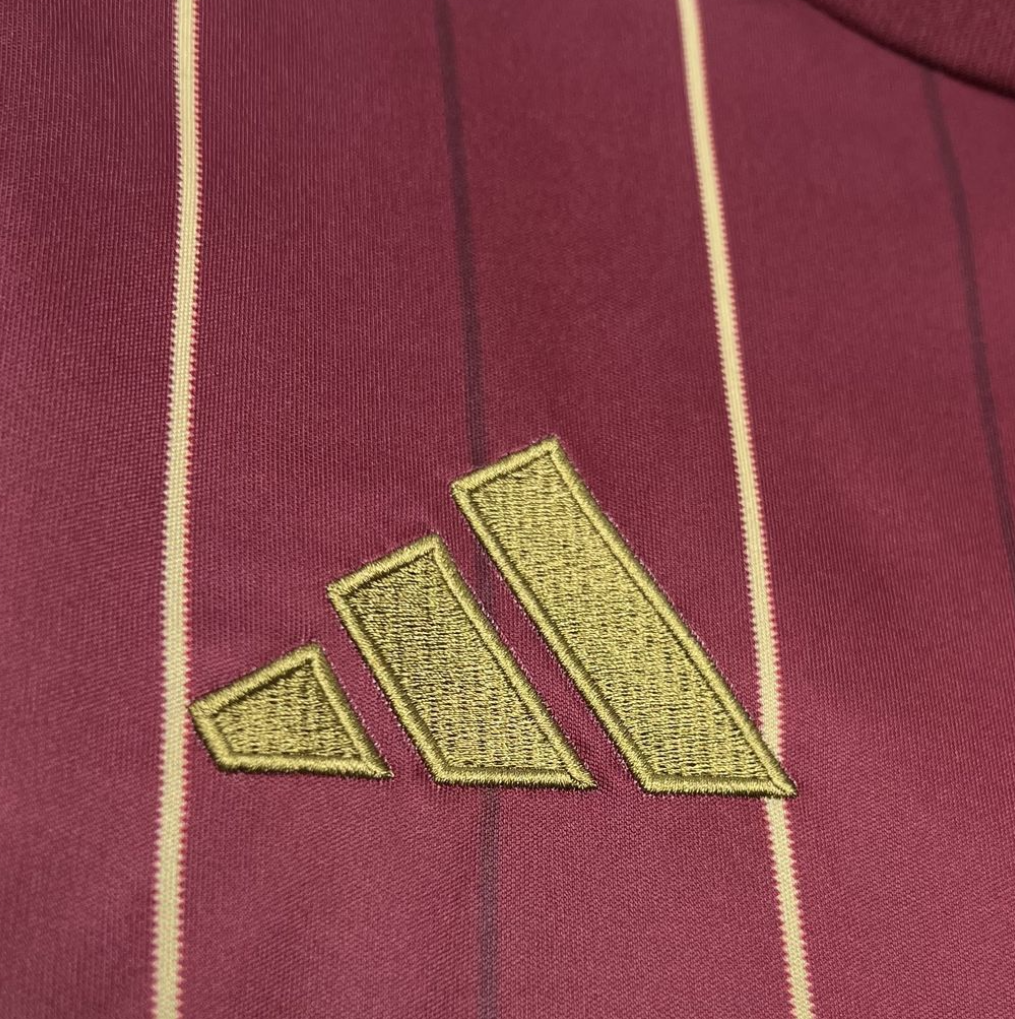 official AS Roma 24/25 Home Red Football Short Sleeve Jersey Designed By Adidas