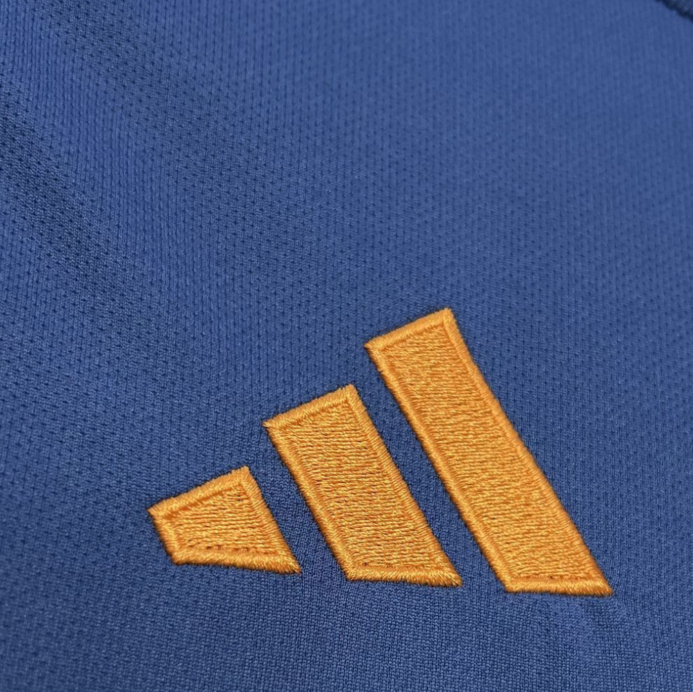 official AS Roma 24/25 Third Navy Football Short Sleeve Jersey Designed By Adidas