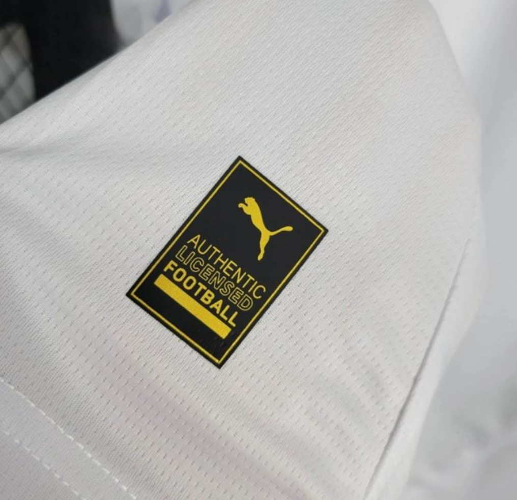 official Senegal 24/25 Home White Football Short Sleeve Jersey Designed By Puma
