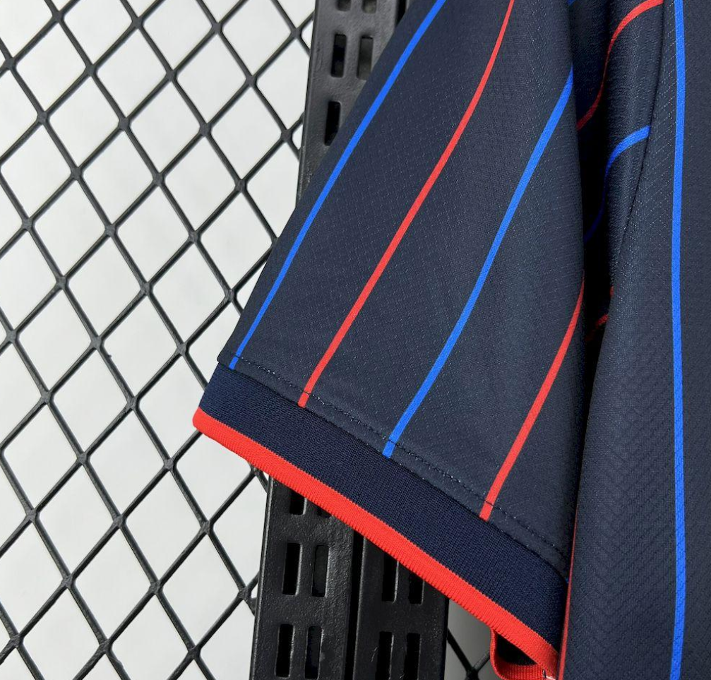 official USA 25/26 Away Blue/Red Football Short Sleeve Jersey Designed By Nike
