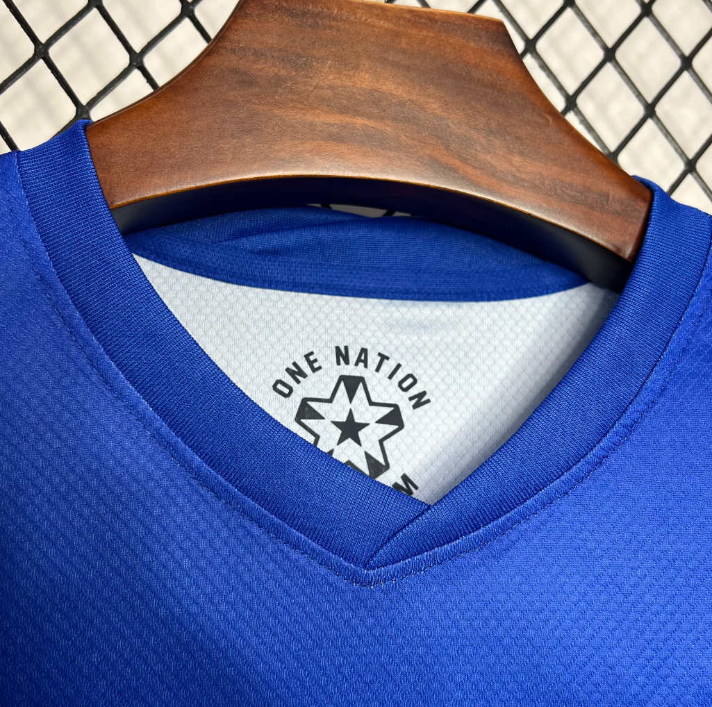 official USA 24/25 Away Blue Football Short Sleeve Jersey Designed By Nike
