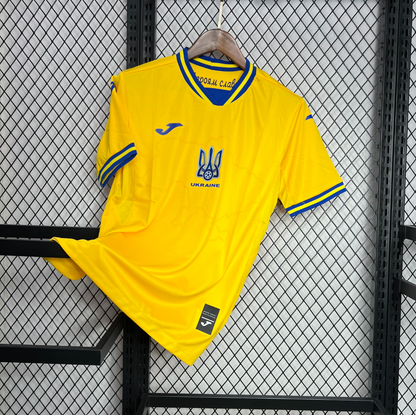 Ukraine 24/25 Home Jersey - The Blue-and-Yellow Spirit