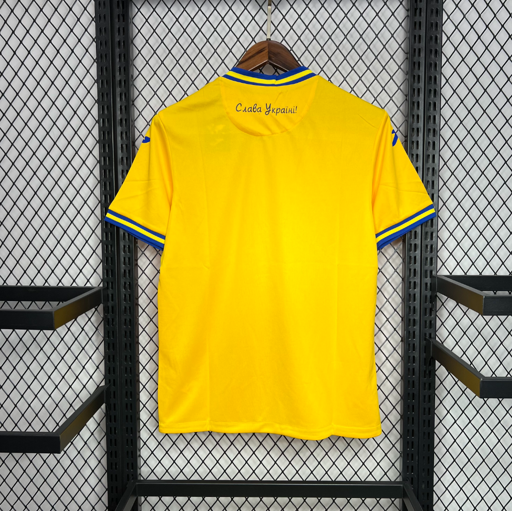 Ukraine 24/25 Home Jersey - The Blue-and-Yellow Spirit