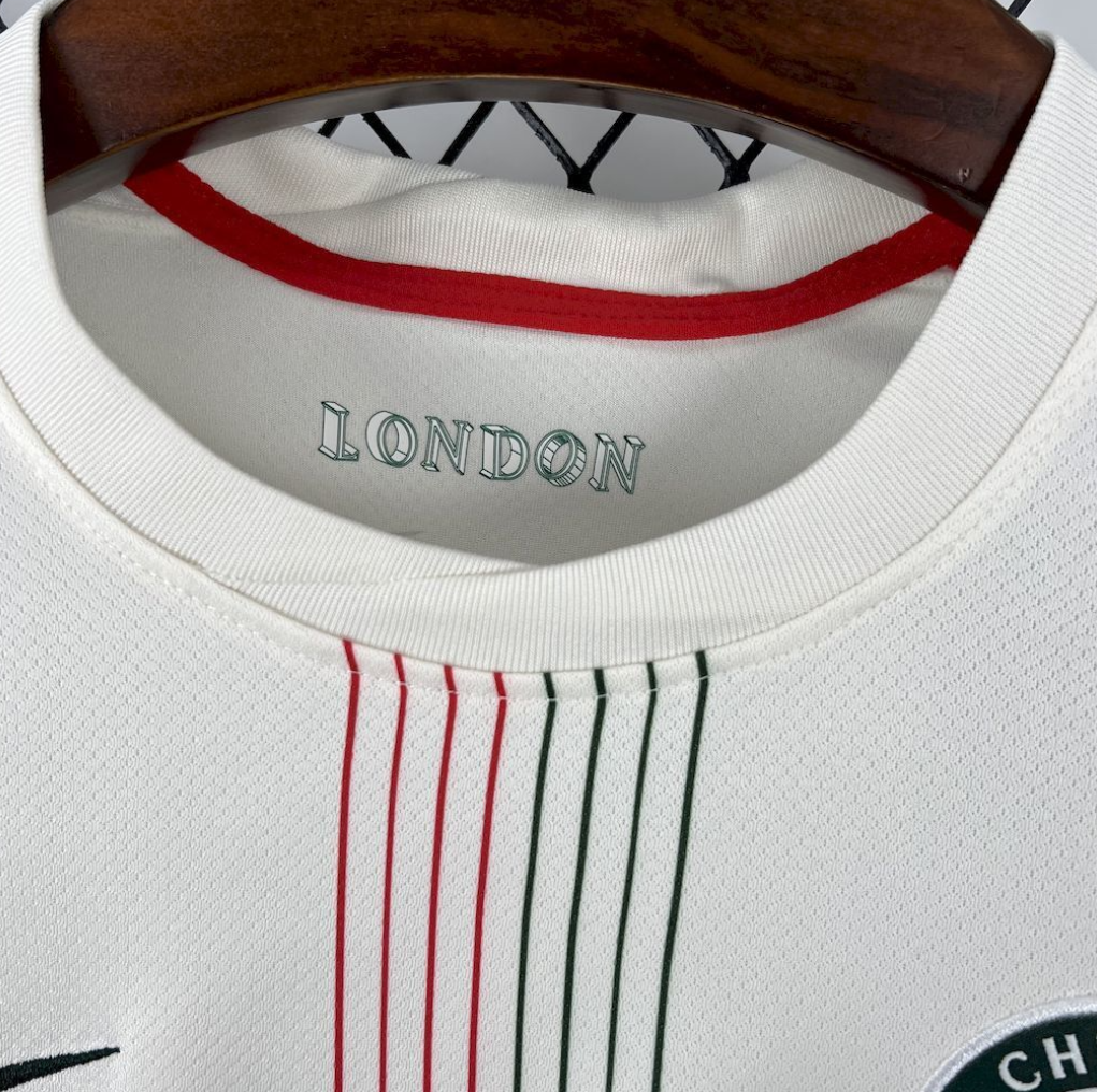 official Chelsea 25/26 Away White Football Jersey  designed by Nike