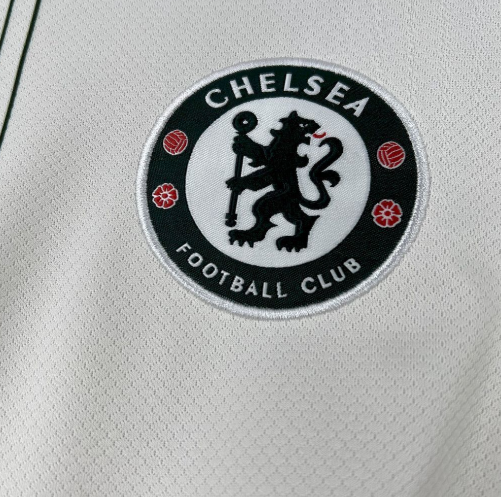 official Chelsea 25/26 Away White Football Jersey  designed by Nike