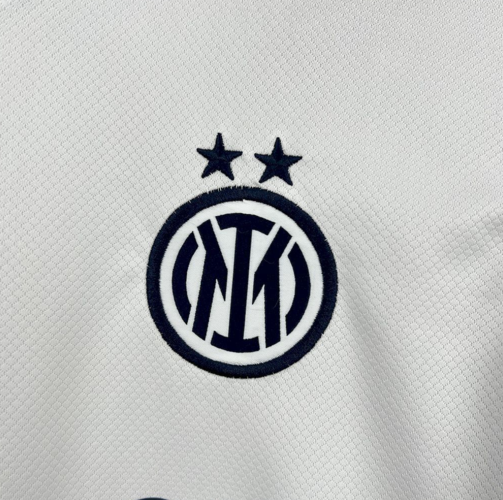 Inter Milan 24/25 Away  White Football Jersey