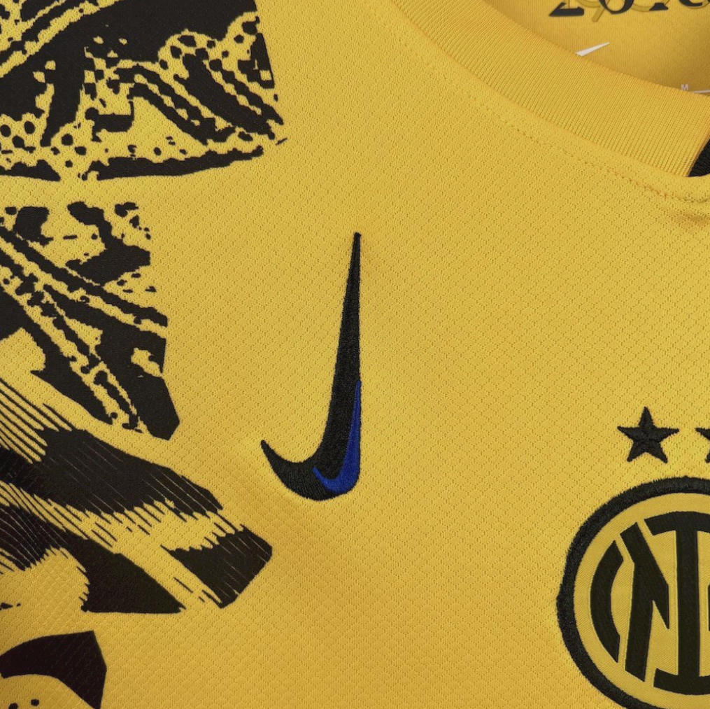 Inter Milan 24/25 Third Yellow Football Jersey