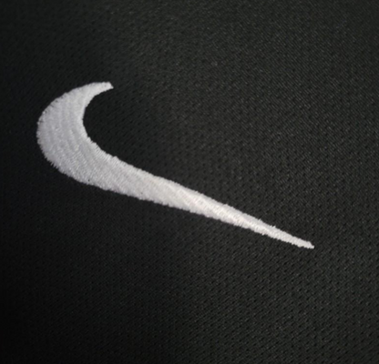 official Brazil 2002 Black Goalkeeper Football Retro Jersey designed by Nike