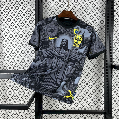Brazil Special Edition Christ the Redeemer Football Jersey designed by Nike
