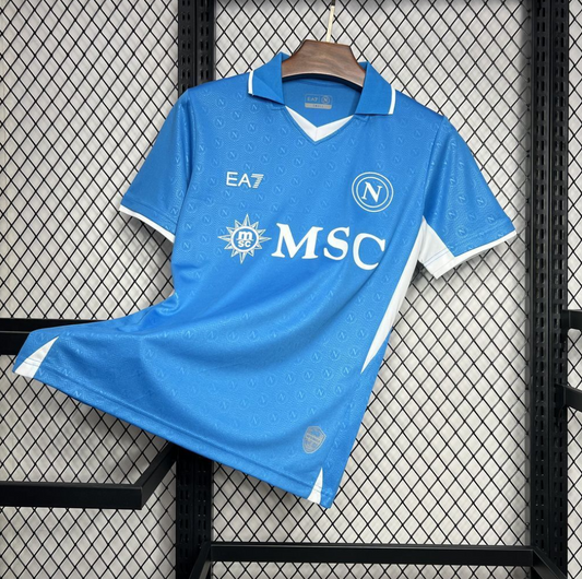 Napoli 2024/25 Home Blue Football Jersey by EA7