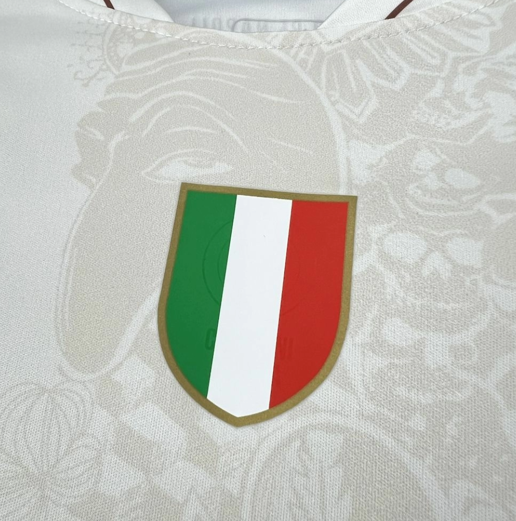 Napoli 2025/26 Away White Football Jersey by EA7